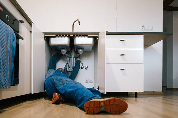 Professional Plumbing technician working in Old Bridge, NJ